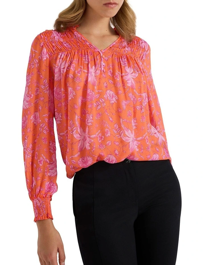 I Lily Like You Blouse in Java Multi