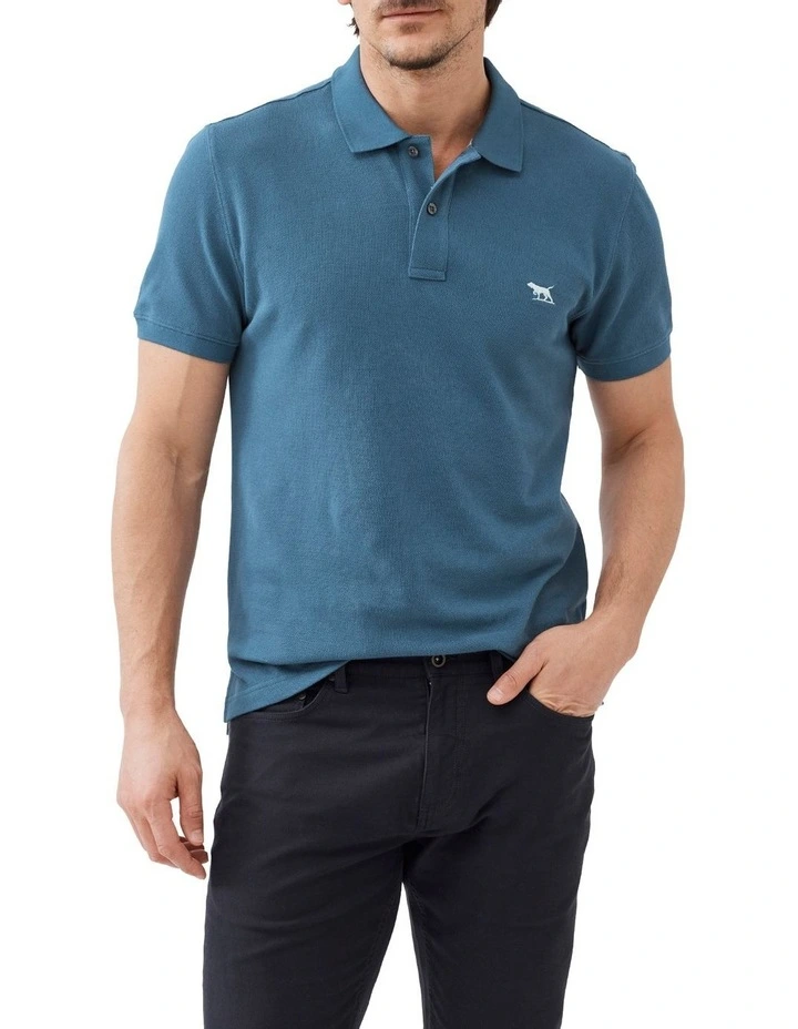 The Polo Shirt in Teal
