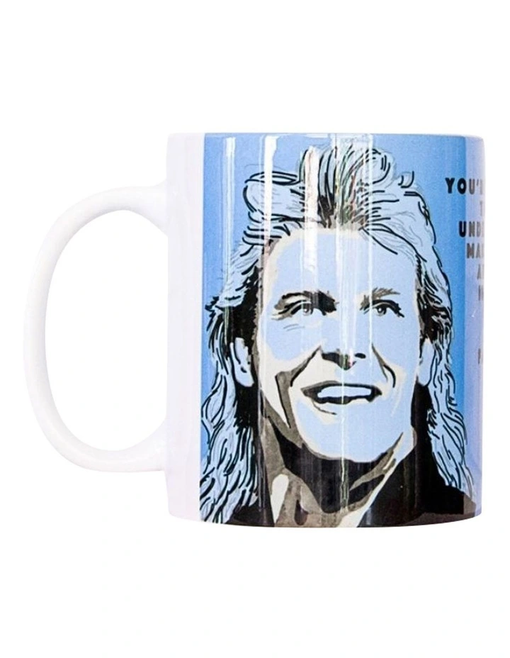 John Ceramic Mug Blue