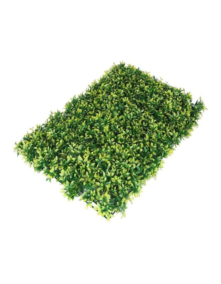 Boxwood Artificial Hedge Garden x10 in Green