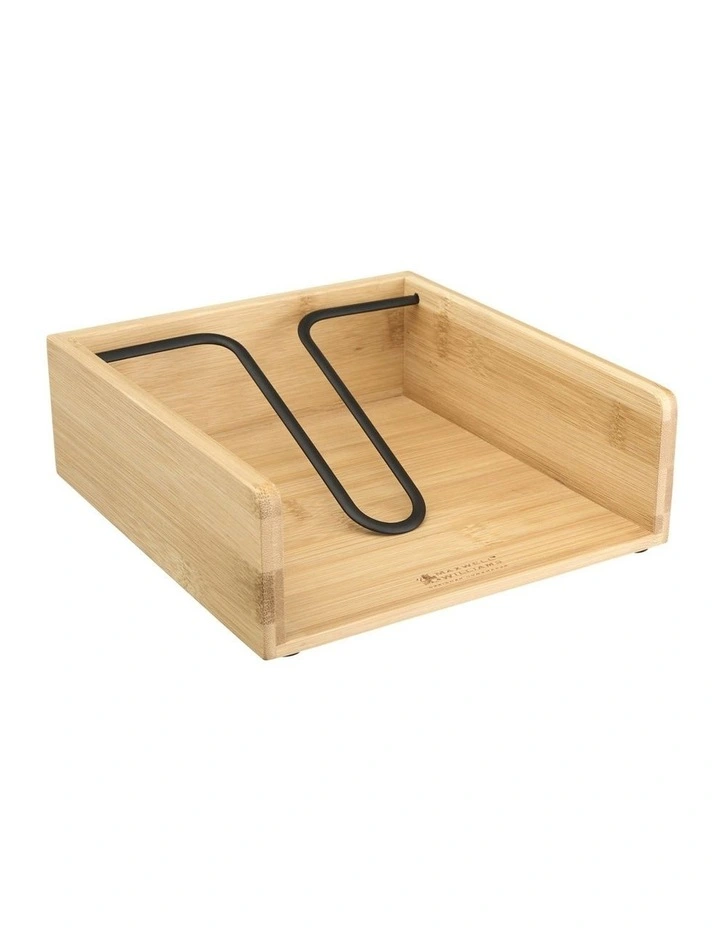 Harstad Napkin Holder in Black