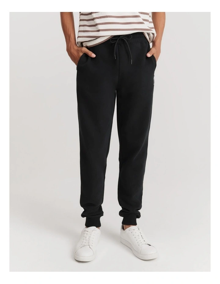 Teen Fleece Sweat Pant in Black