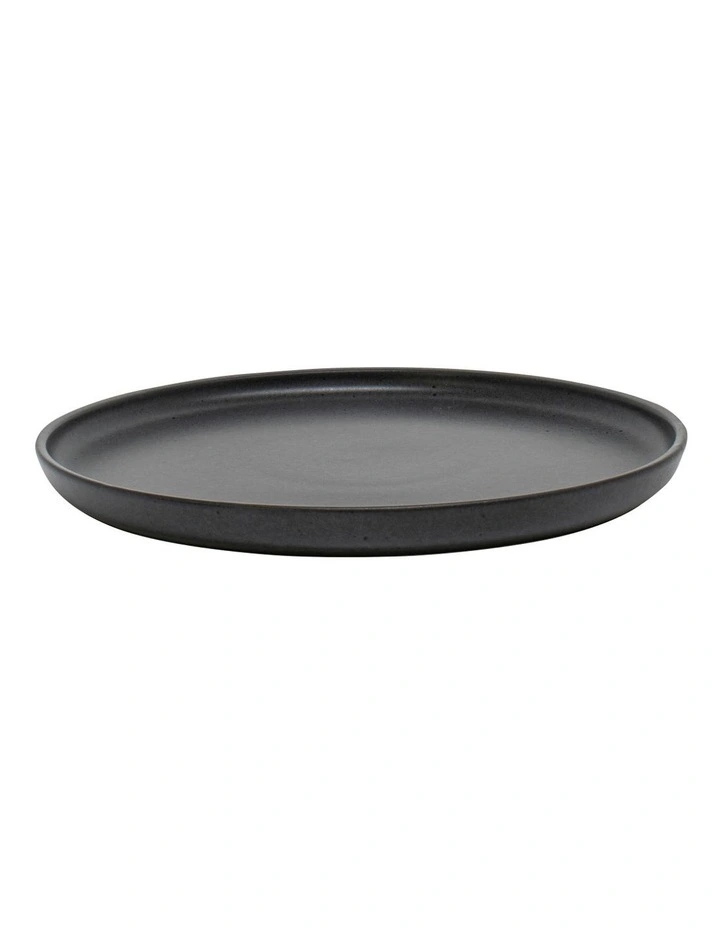 Industry Dinner Plate in Black