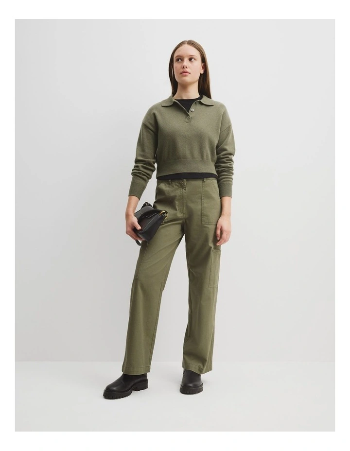 Cargo Pant in Olive