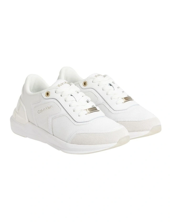 Recycled Flexi Runners in White