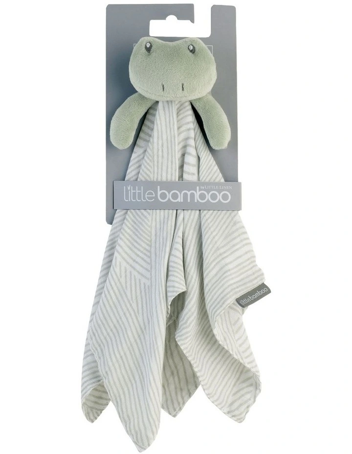 Lovie/Comforter Freddie Frog in Bayleaf Green