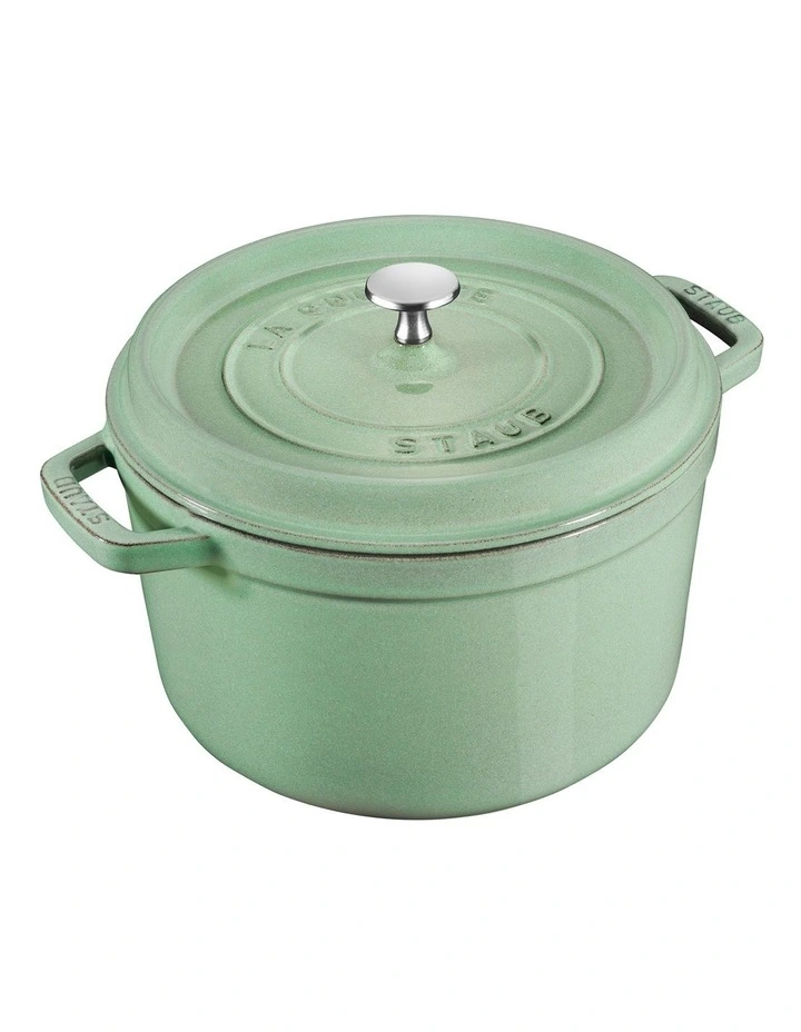 Round Cocotte 28cm in Sage Green
