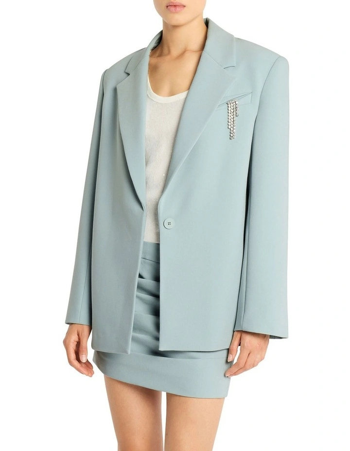 Cubanito Blazer in Blue