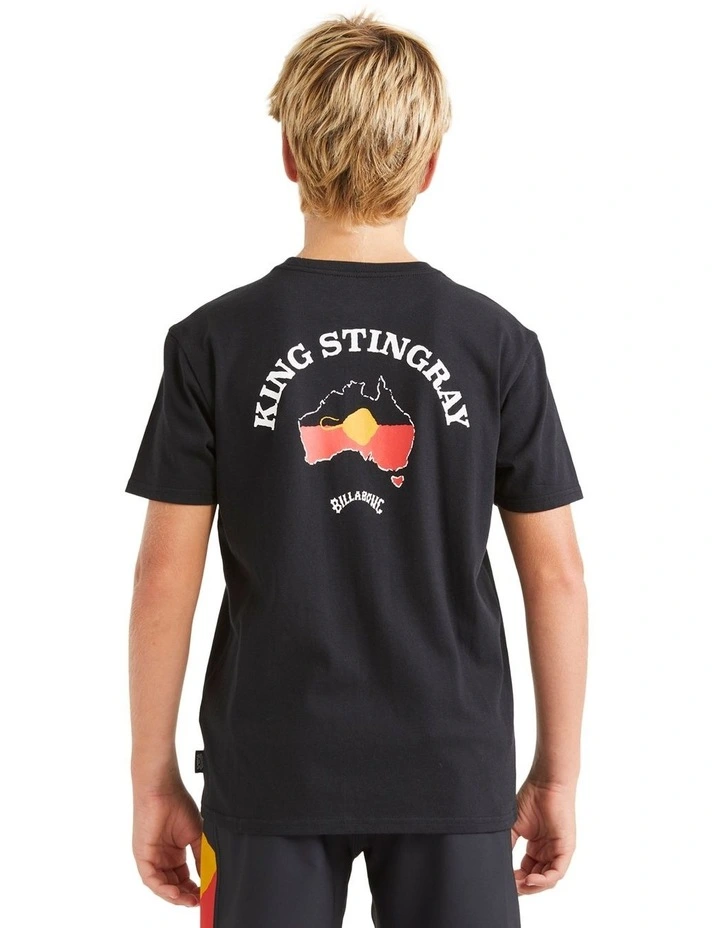 King Stingray Australia T-shirt in Black