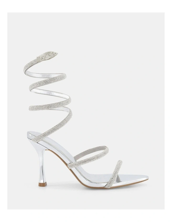 Prowl Heels in Silver