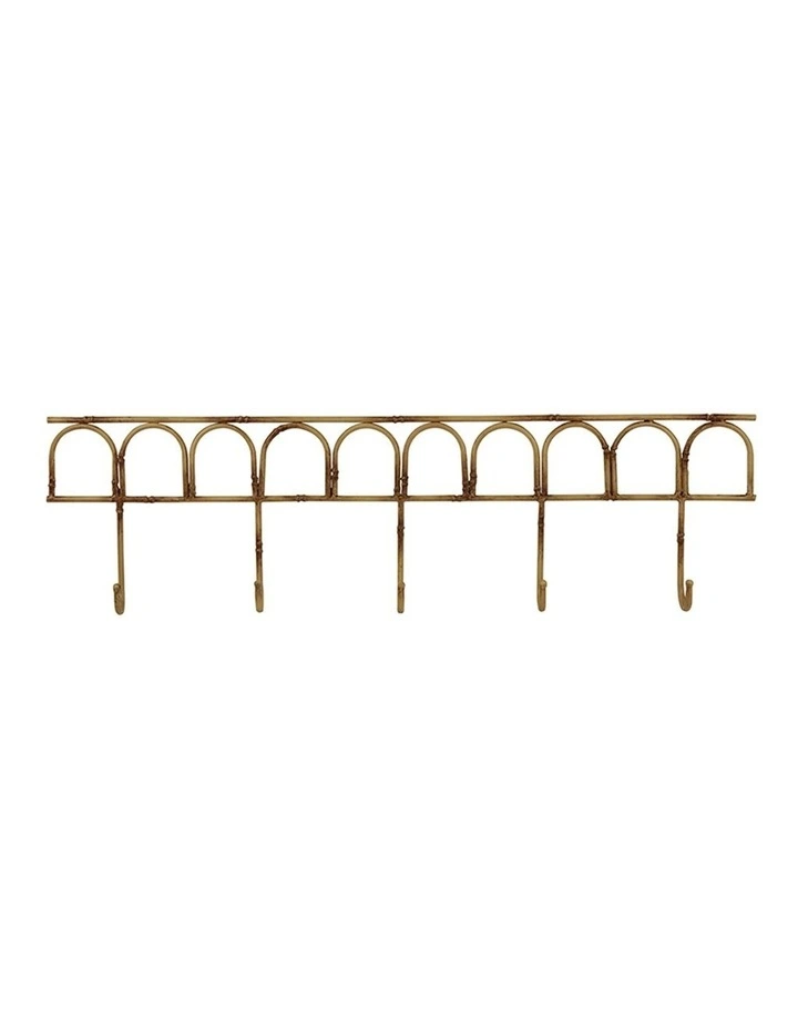 Derby Wall Hooks 71x5x20cm Brown