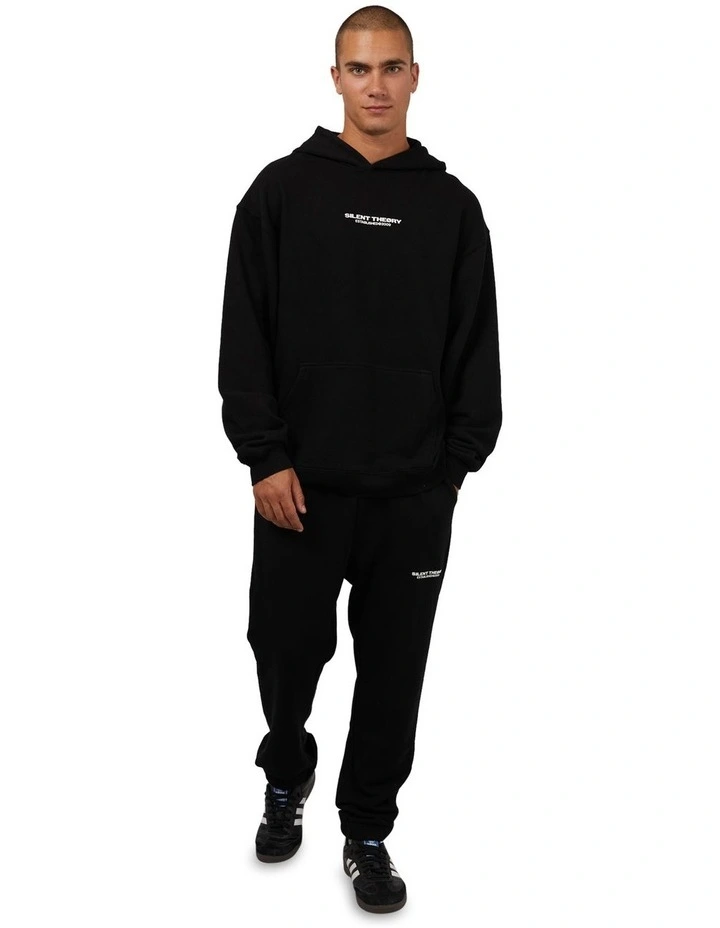 Essential Theory Hoody in Black