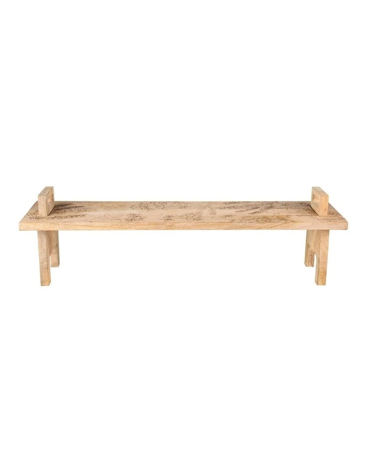 Wildflowers Serving Table 78x20x22.5cm Gift Boxed in Wood