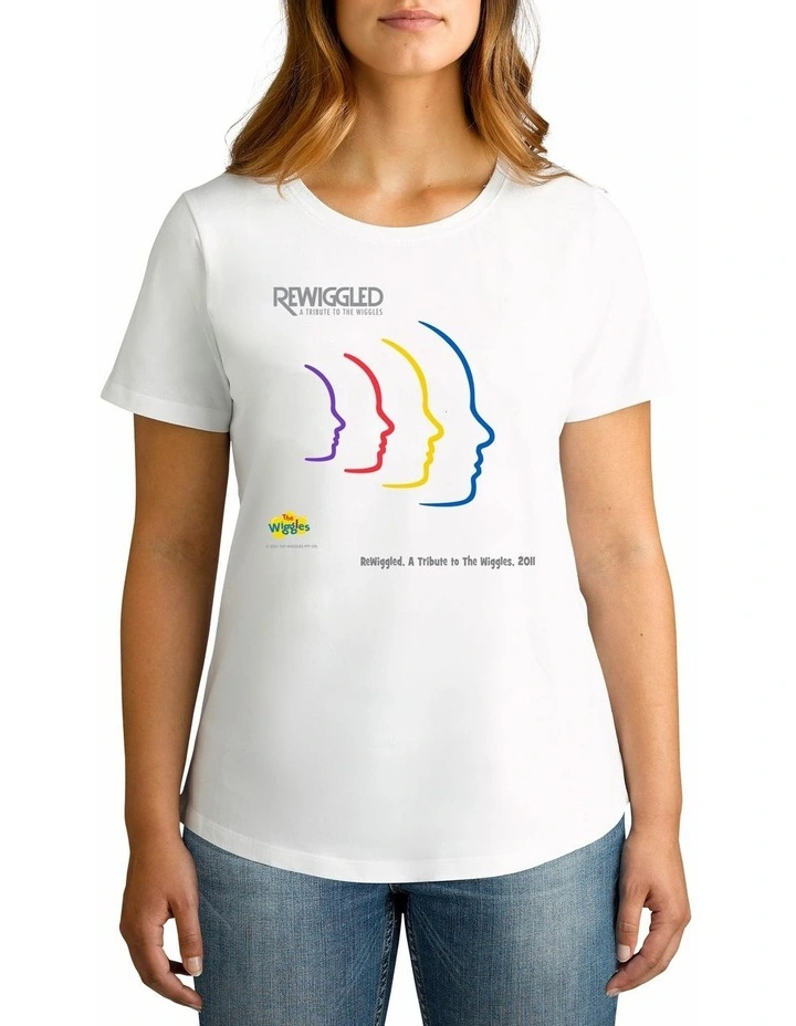 The Wiggles Rewiggled Cotton T-Shirt in White