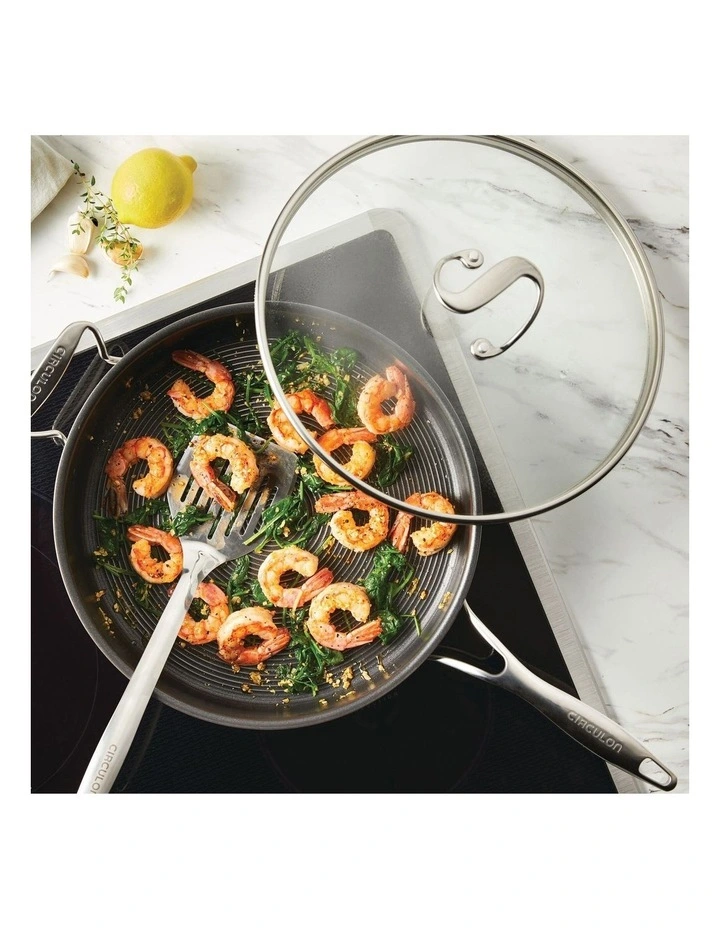Induction Saute Pan 30cm, 4.7L in Stainless Steel