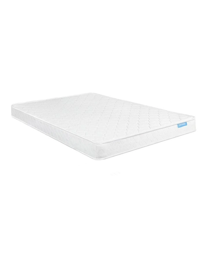 Mattress Spring Coil Bonnell Bed Sleep King Single 13cm in White