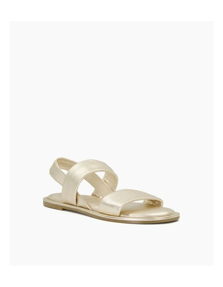 Laude Sandals in Gold