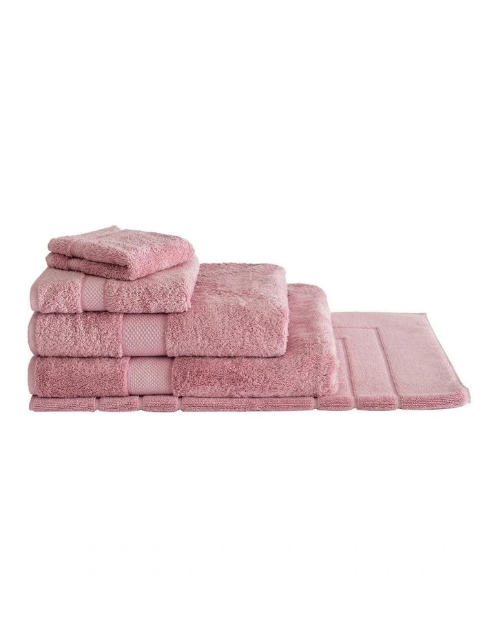 Luxury Egyptian Towel Range in Rosebud