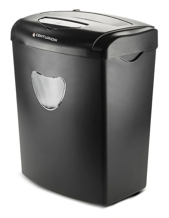 Centurion Office Combo Paper Shredder 21l Cross Cut 10 Sheets Cds Credit Cards