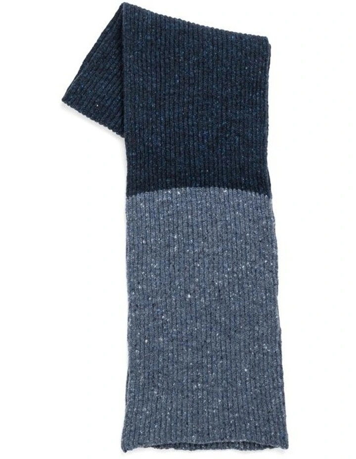 Shiel Hill Scarf in Navy/Denim