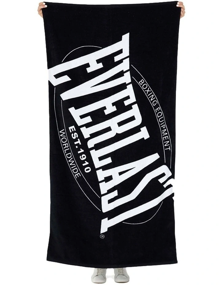 Beach Towel in Black