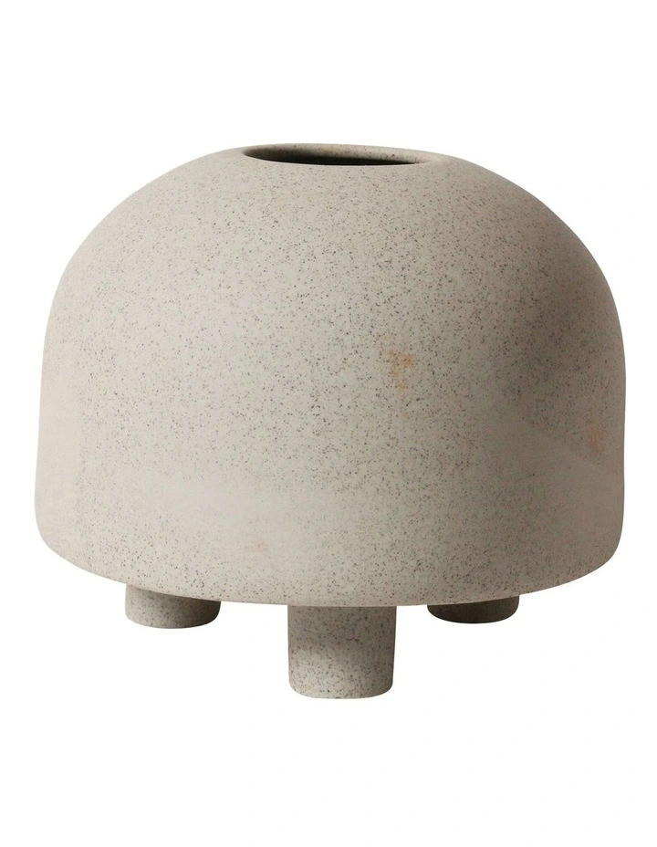 Life On Earth Turtle Vase 18x15cm in Granite