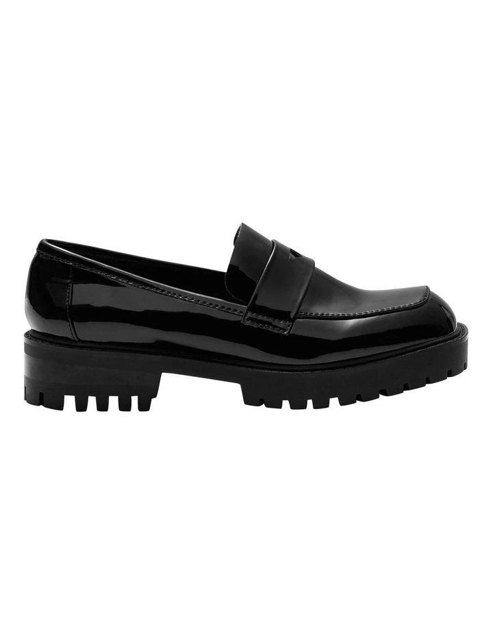 Sawyer Shoes In Hi Shine Flat Black
