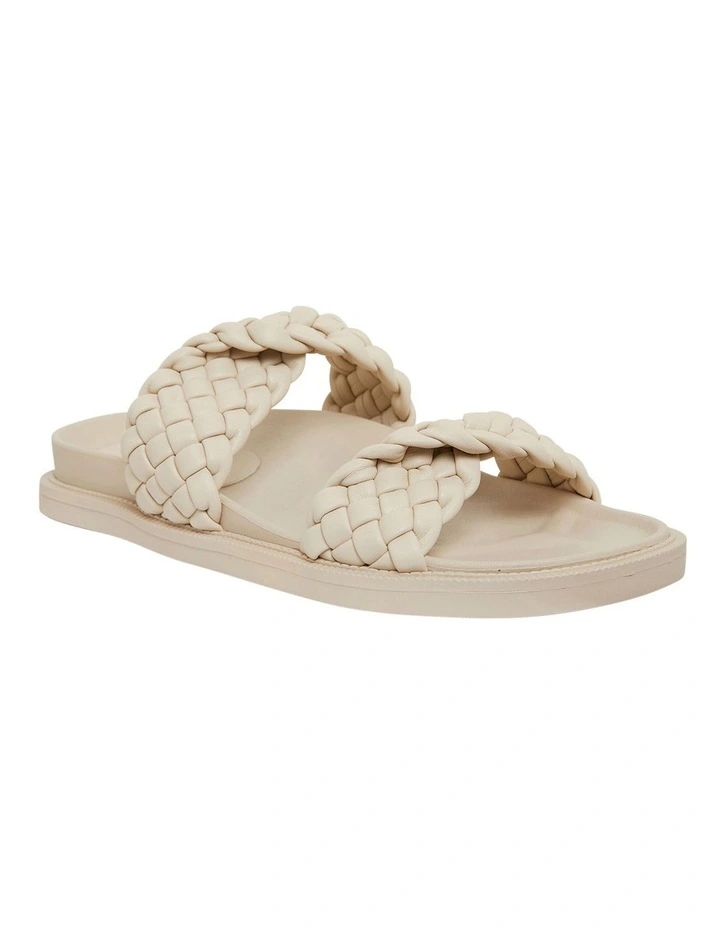 Ghost Nude Smooth Sandals in Nude Smooth