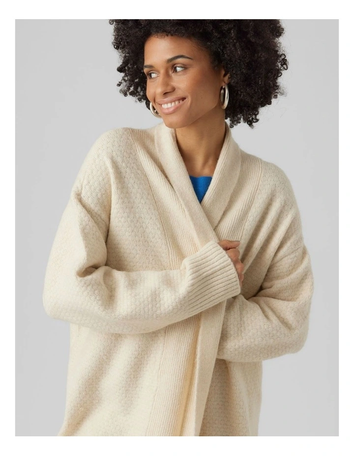Heidi Knitted Cardigan in Birch