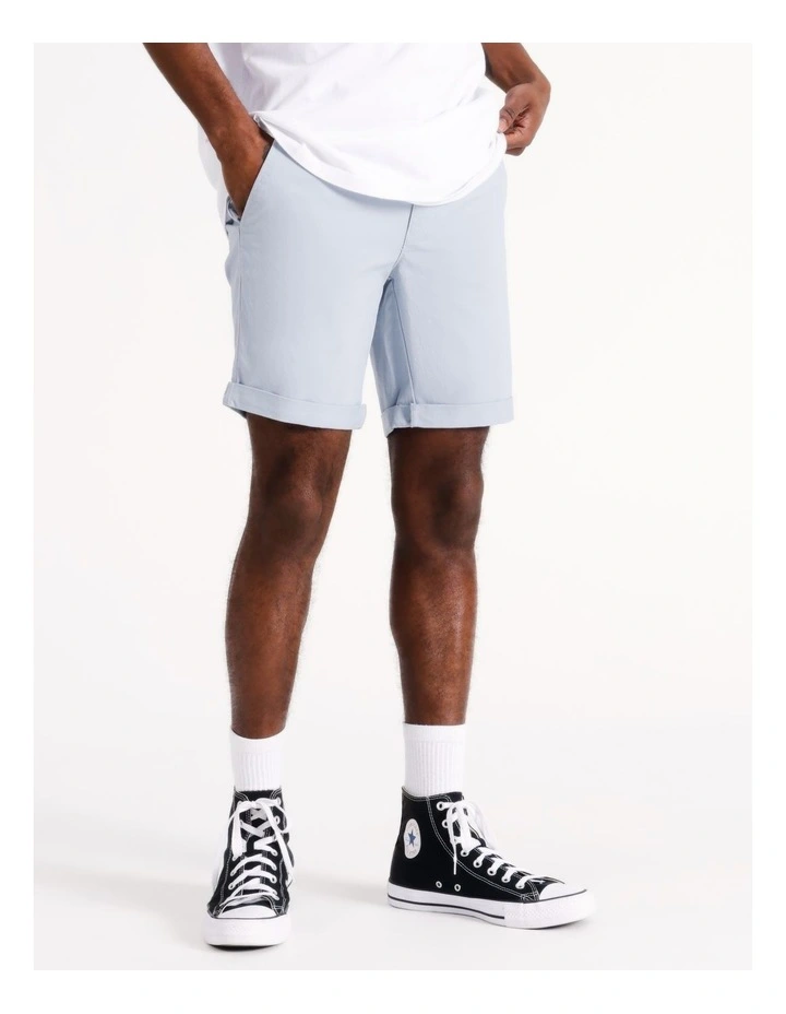 Stollery Chino Short in Light Blue