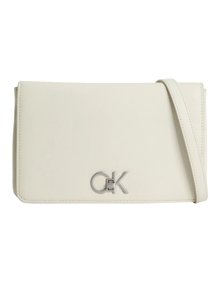 Slim Crossbody Bag in White