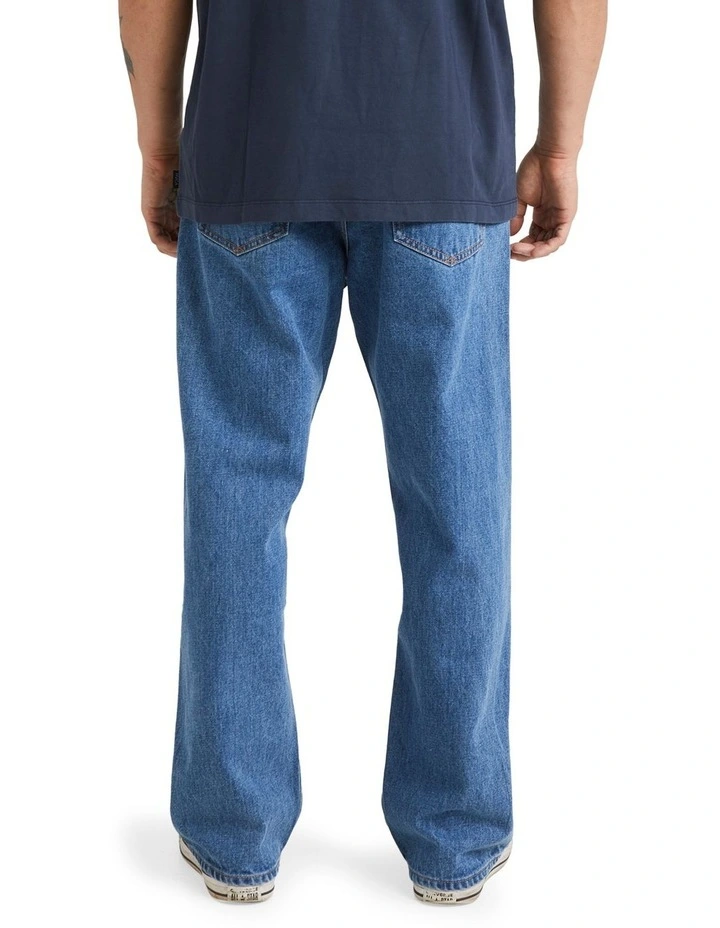 Americana Dayshift Denim Jeans in Blue Collar