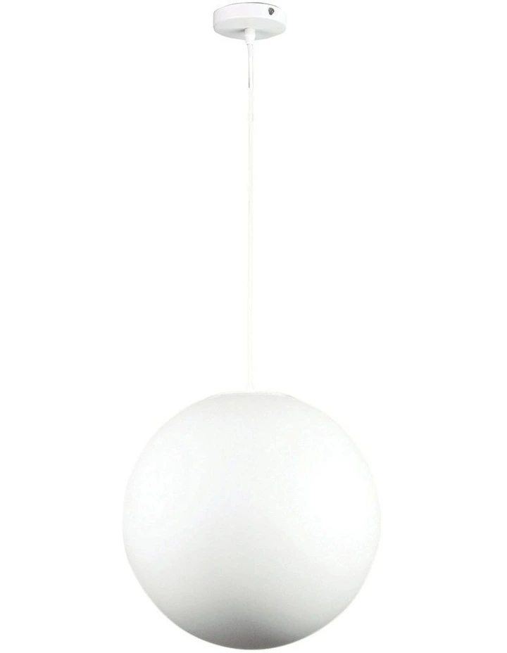 Phase Acrylic Sphere Pendant Light 30cm
