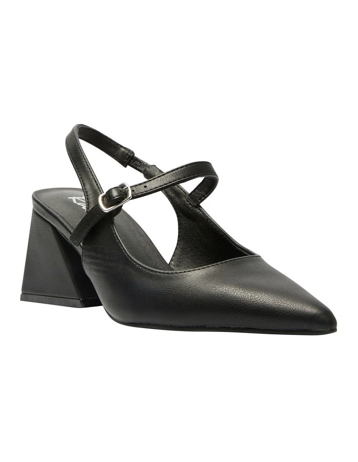 Loyal Heeled Shoes in Black