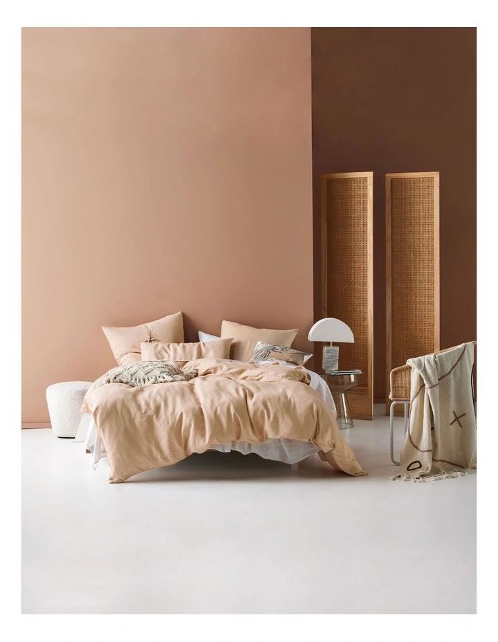 Nimes Quilt Cover Set In Nude