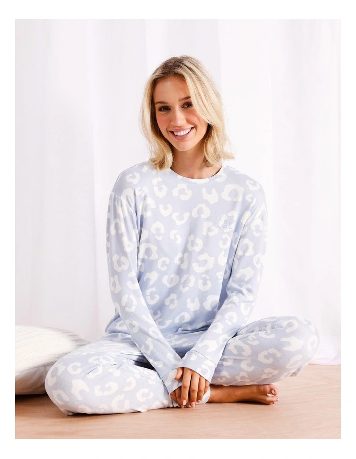 Supersoft Long Sleeve Top in Blue