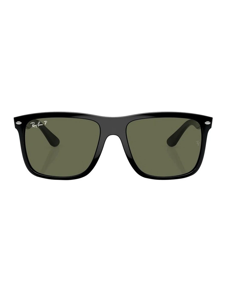 Boyfriend Polarized Sunglasses Two in Black