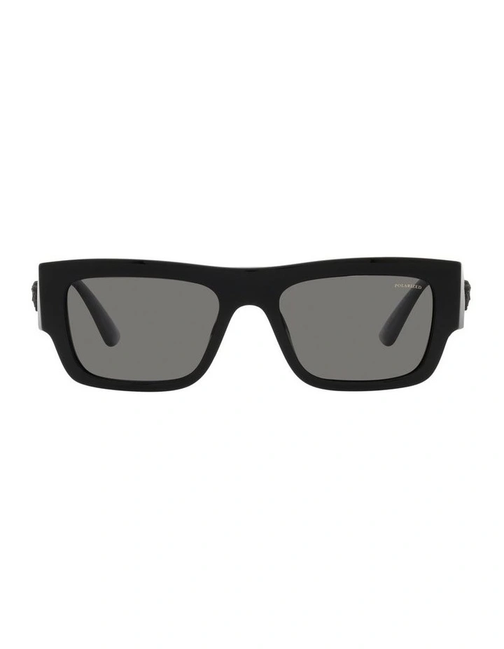 VE4416U Black Polarised Sunglasses