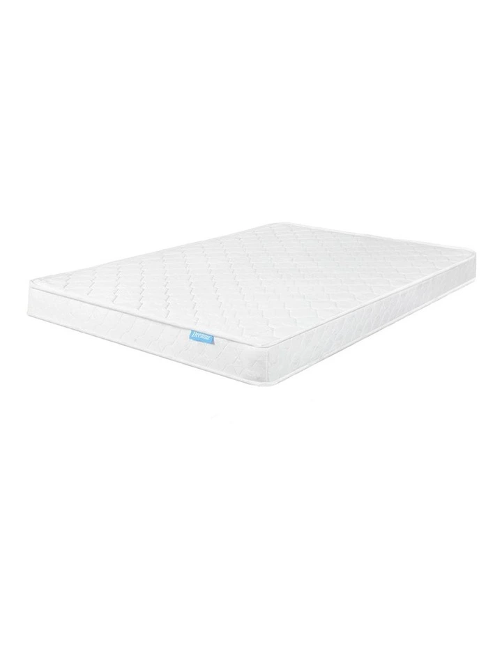 Mattress Spring Coil Bonnell Bed Sleep King Single 13cm in White
