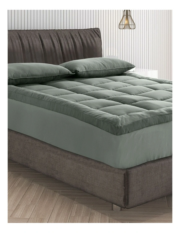 Charcoal Bamboo Blend Topper 800GSM 45cm