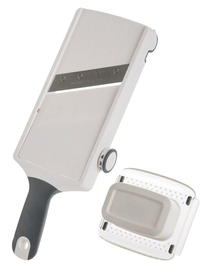 Hand Held Adjustable Slicer White