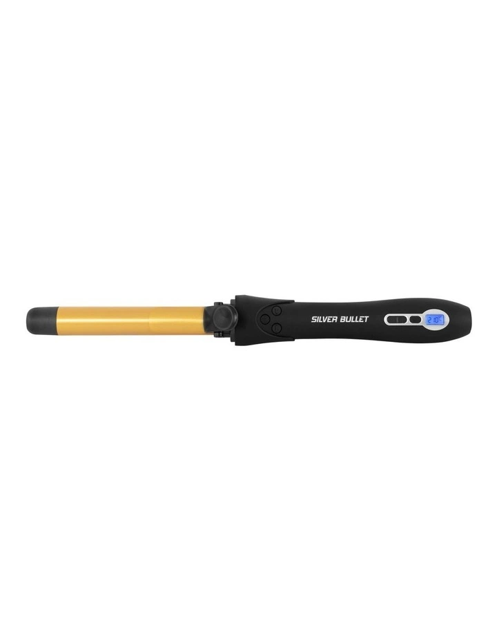 Rotating Ceramic Gold Curling Iron