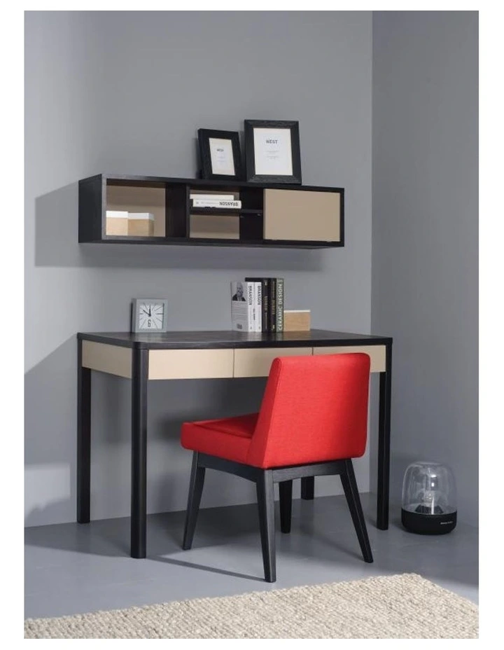 Mabon Storage Unit Black & Taupe