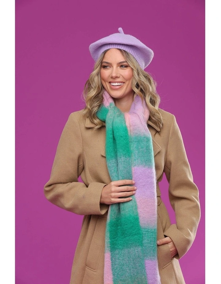Stevie Beret in Lilac
