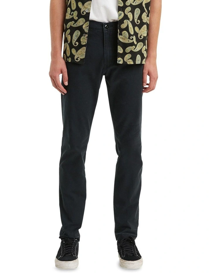 XX Chino Standard Taper Pants in Black