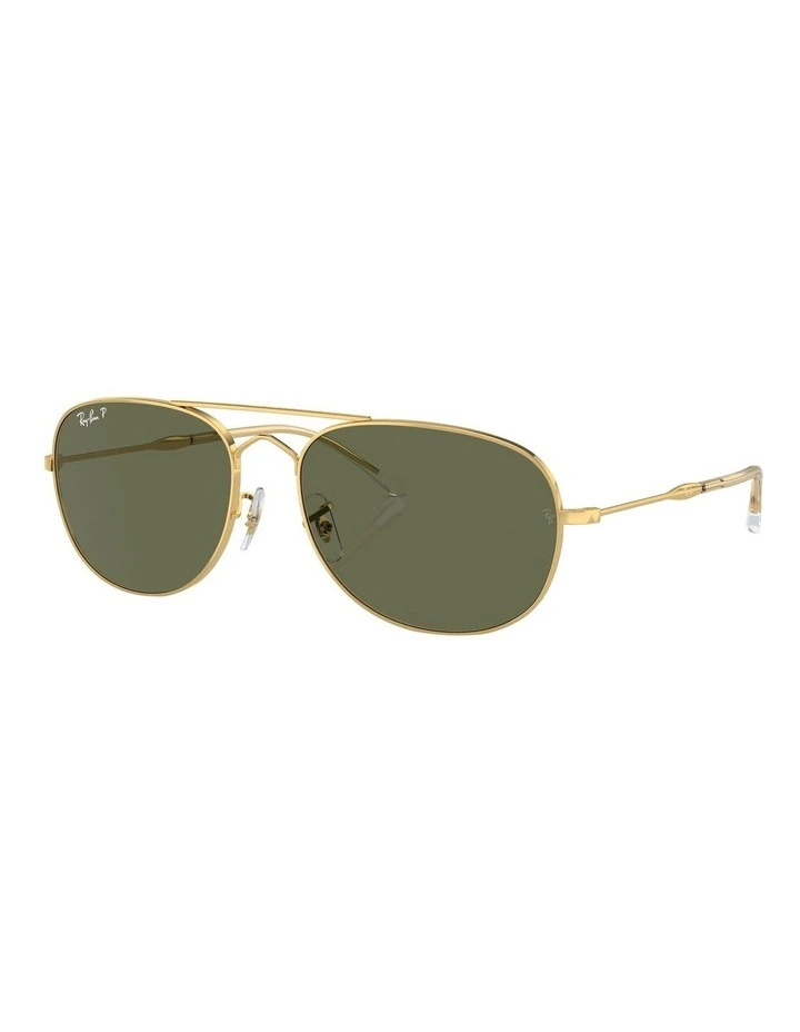 Bain Bridge Polarised Sunglasses in Gold