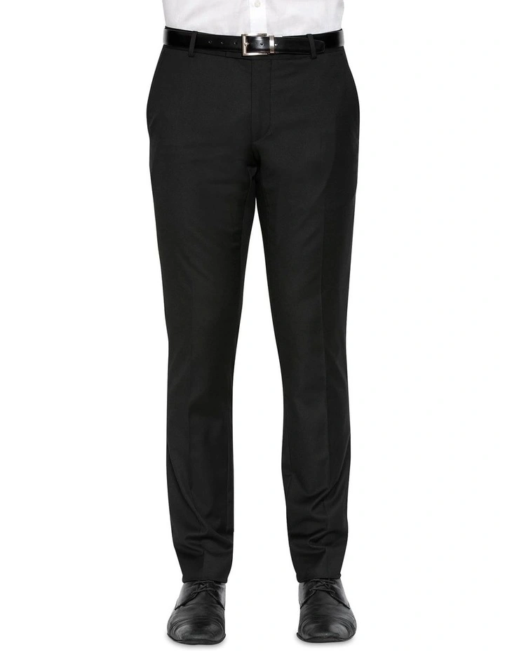 Modern Fit Jura Black Suit Trouser FYF001