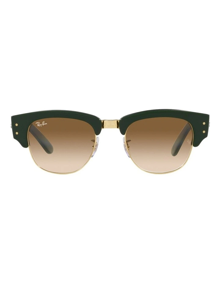 Mega Clubmaster Sunglasses in Green