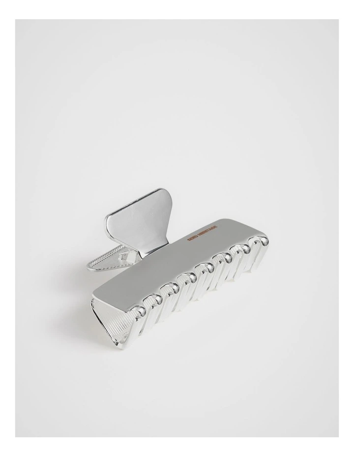 Metal Claw Clip in Silver