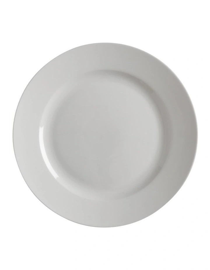 Cashmere Rim Entree Plate 23cm in White